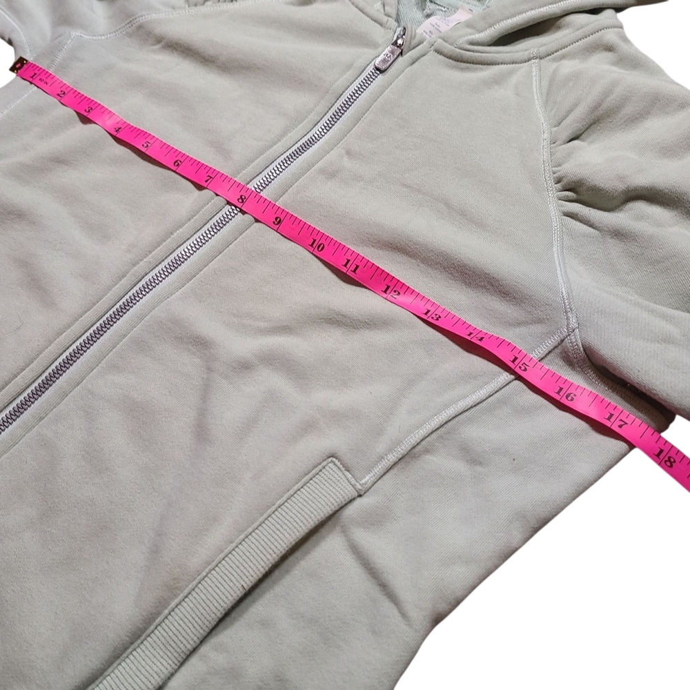 Lululemon Athletica Scuba Cool & Collected Hoodie Mint Green Zip Jacket Size 4 - Picture 7 of 9